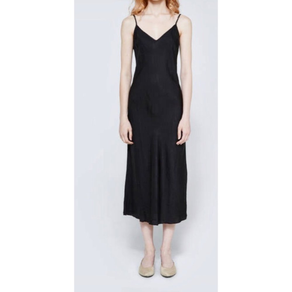Organic by John Patrick Classic Midi Slip Dress